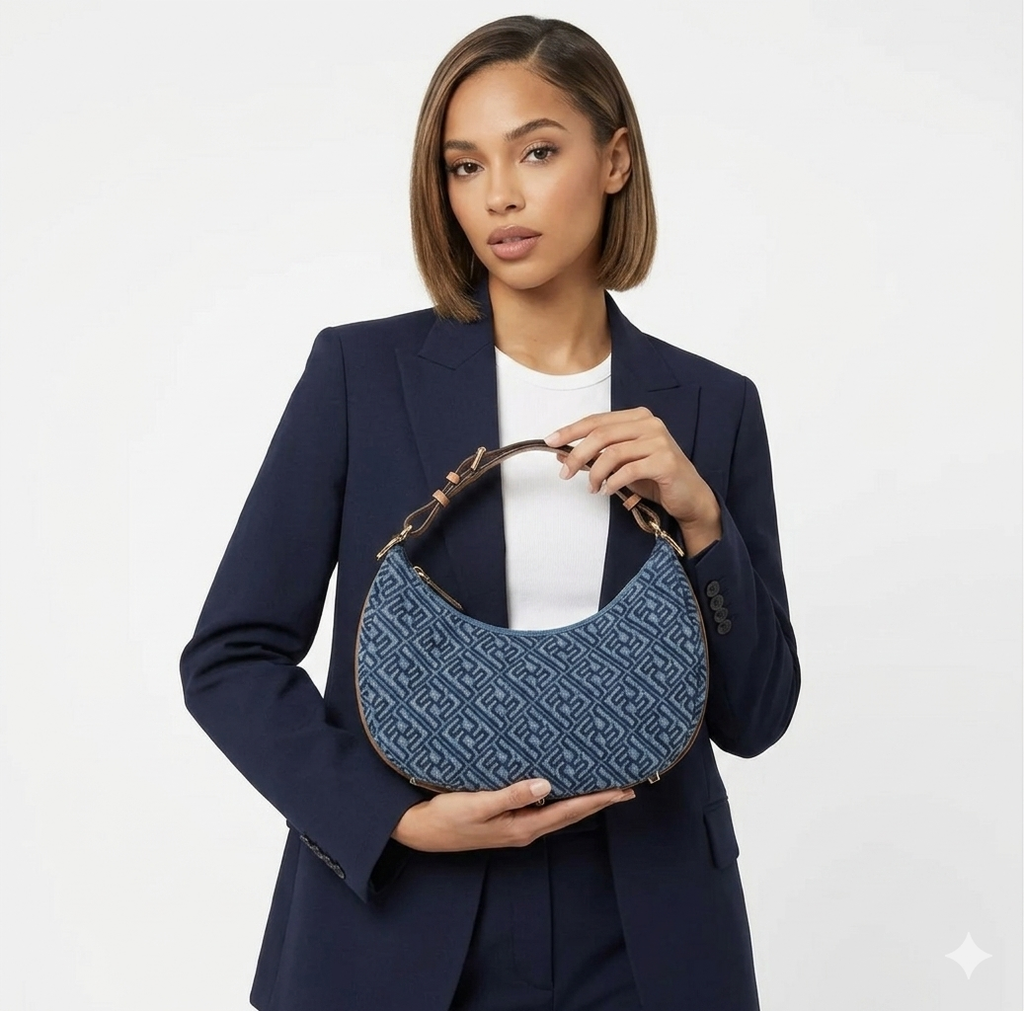 Fendi Denim Baguette