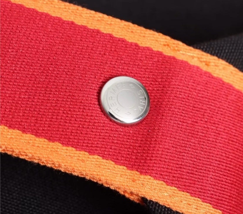 Hermès Canvas Pouch