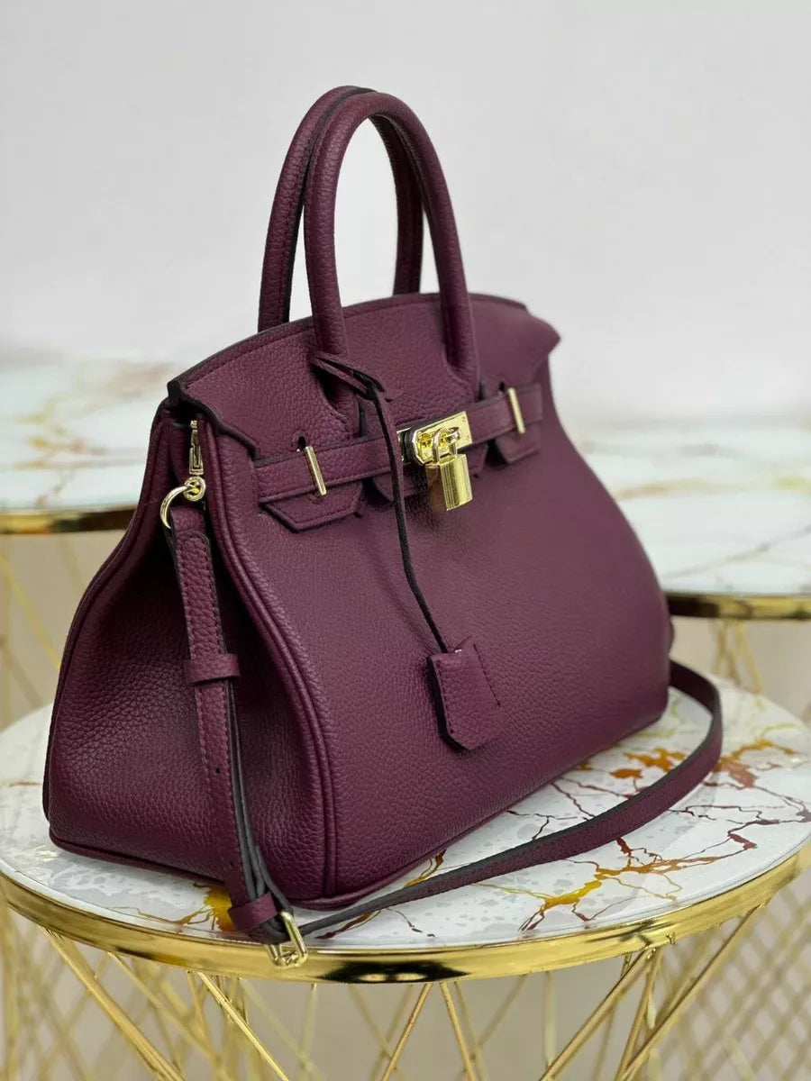 Hermès Birkin Style Bag
– With Mini H Wallet