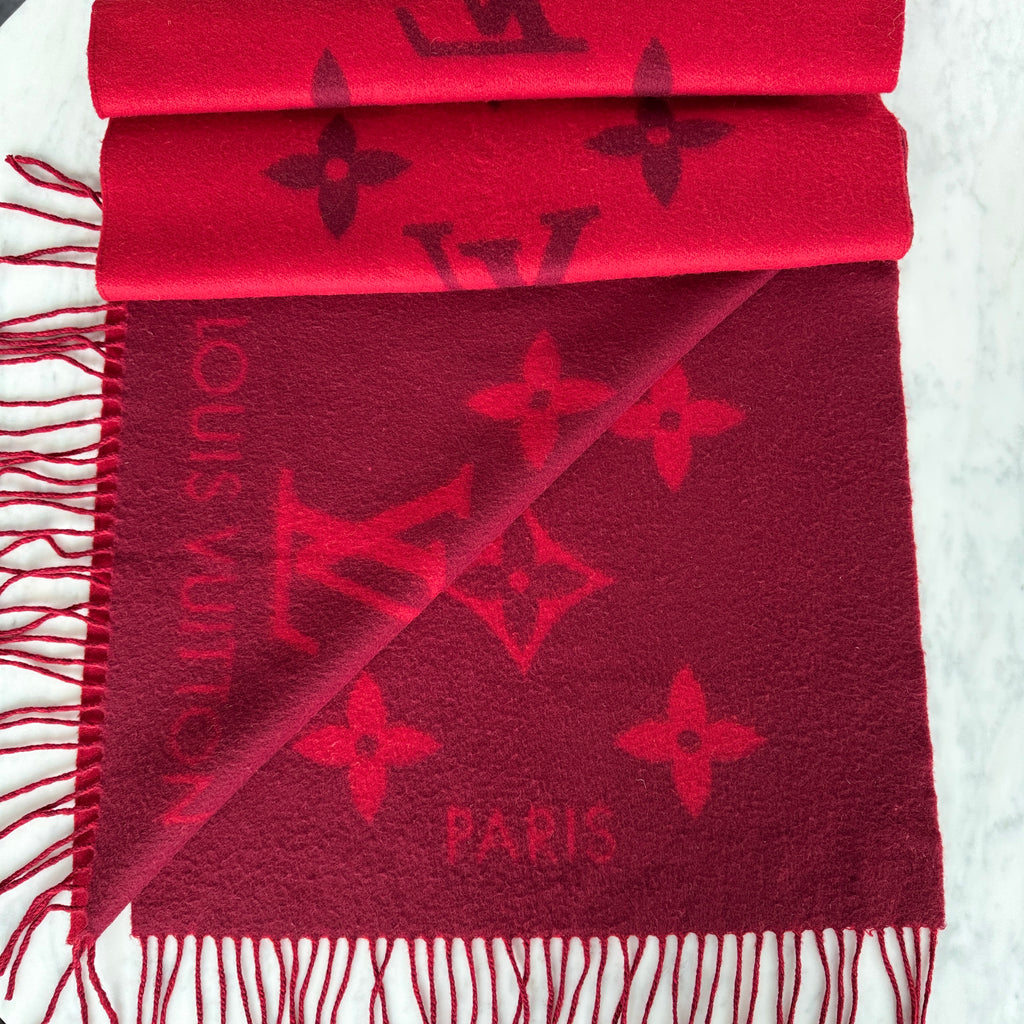 Louis Vuitton Double Face Wool Scarf