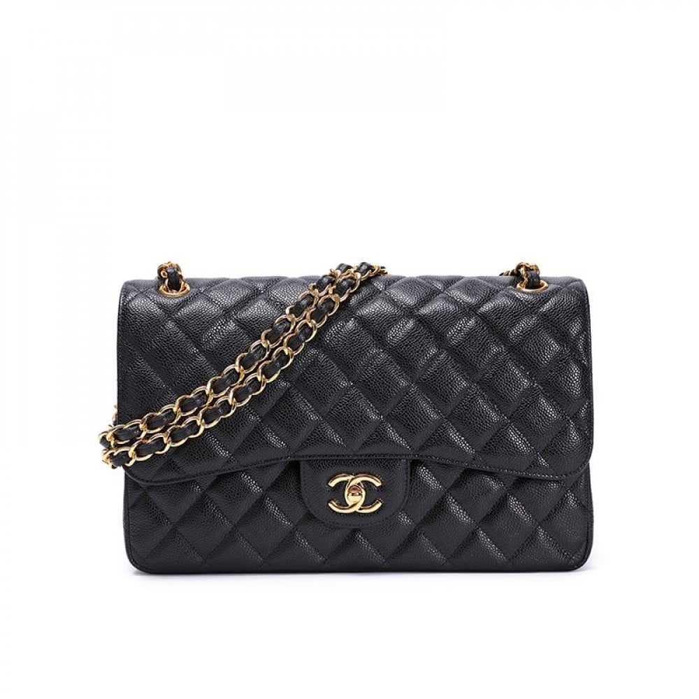 Chanel Classic Flap Bag – Medium Caviar