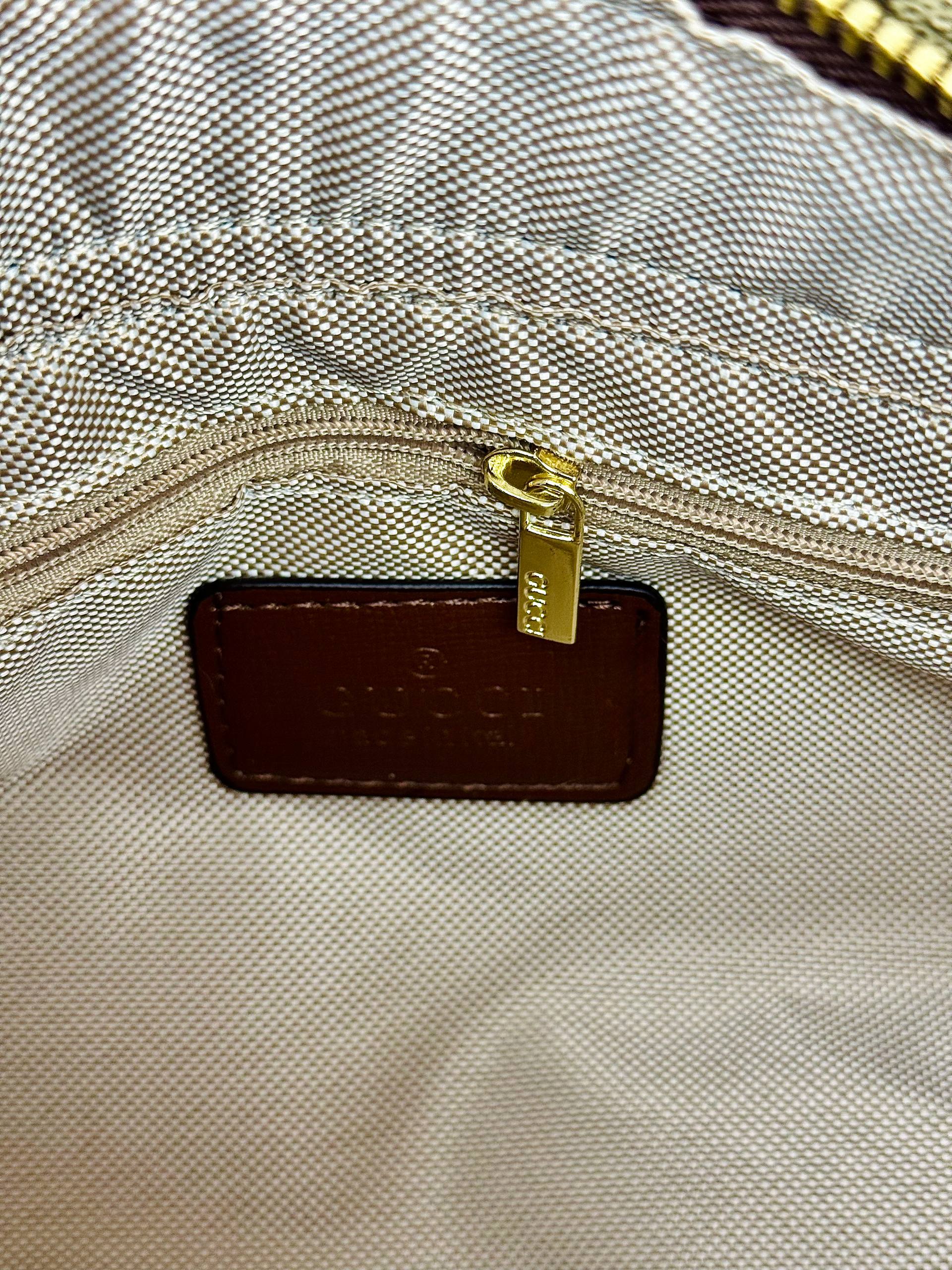Gucci Inspired Structured Top Handle Bag