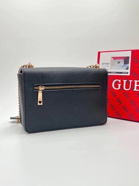 Guess Logo Chain Shoulder Bag