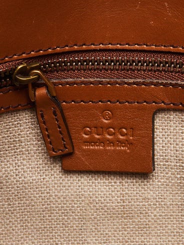 Gucci Horsebit GG Supreme Shoulder Bag