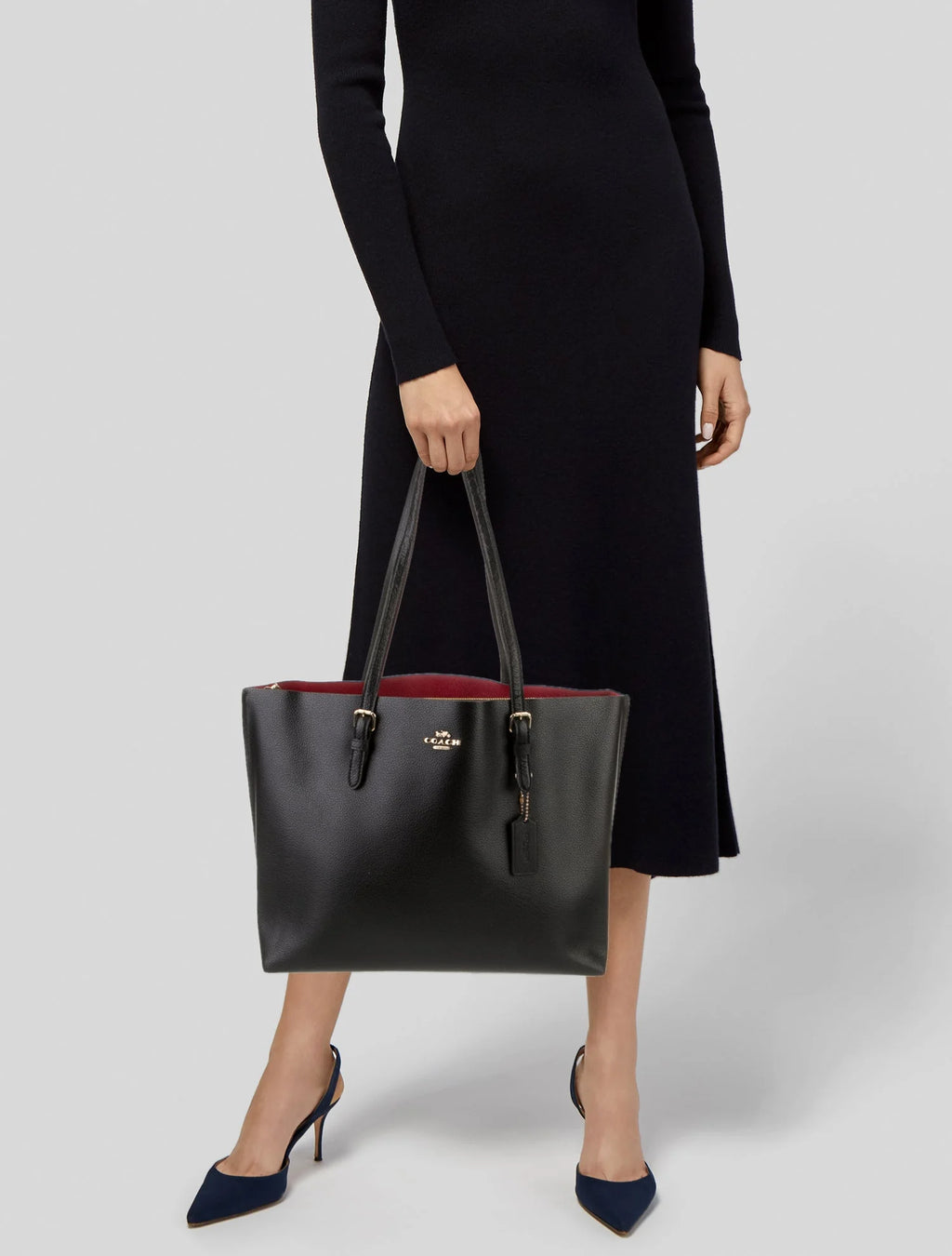 Coach Mollie Tote - Large Signature Edition