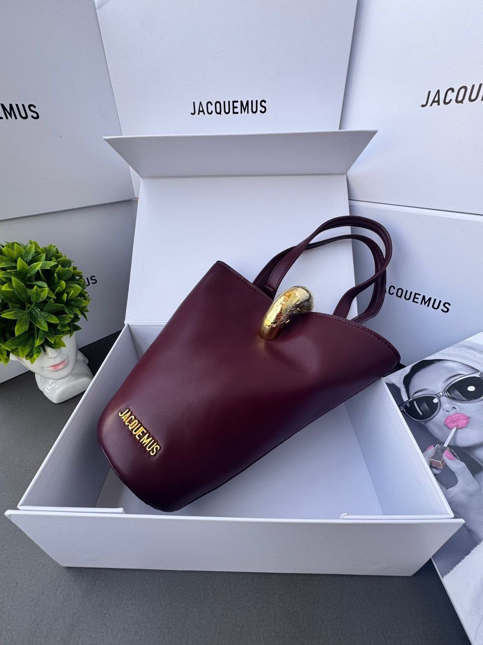 Jacquemus Le Bambino Bucket Bag