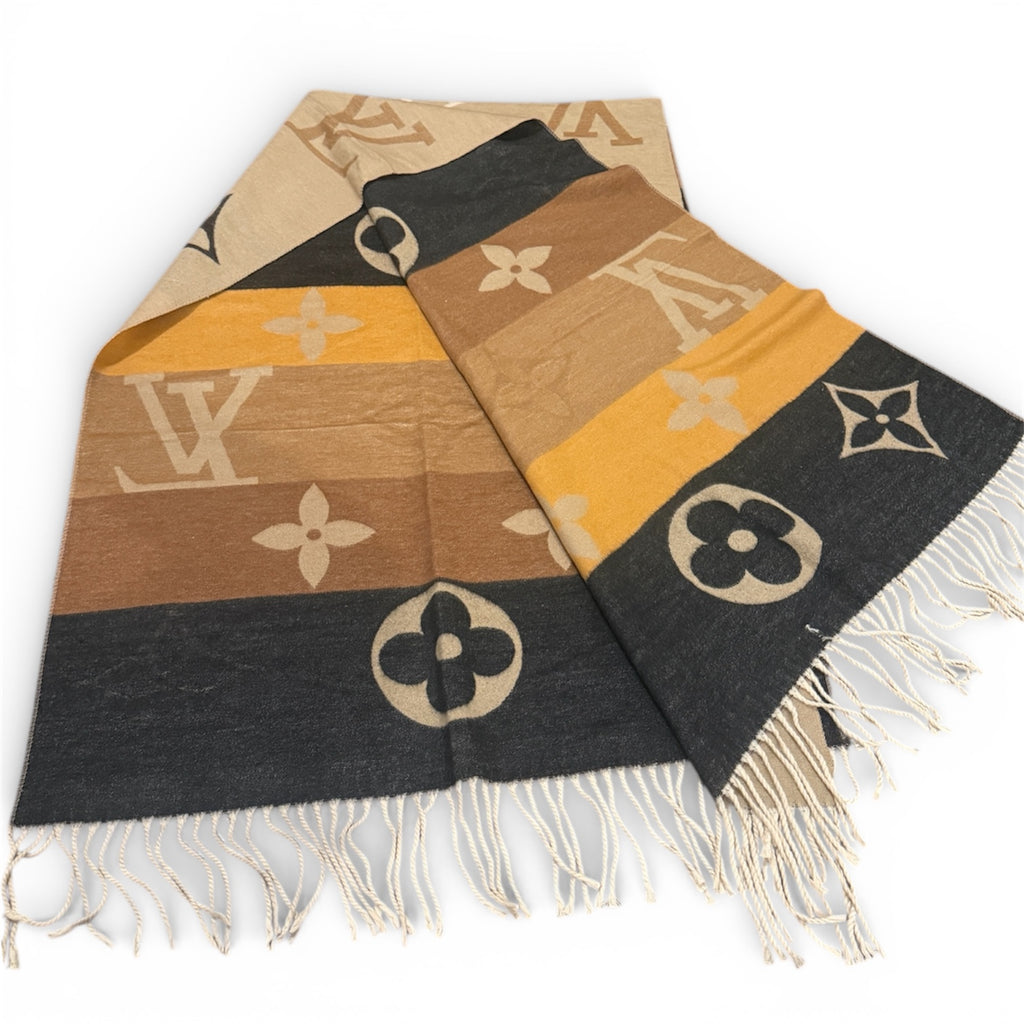 Louis Vuitton Double Face Wool Scarf
