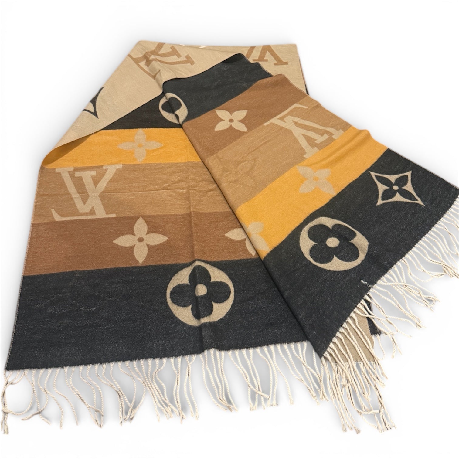 Louis Vuitton Double Face Wool Scarf