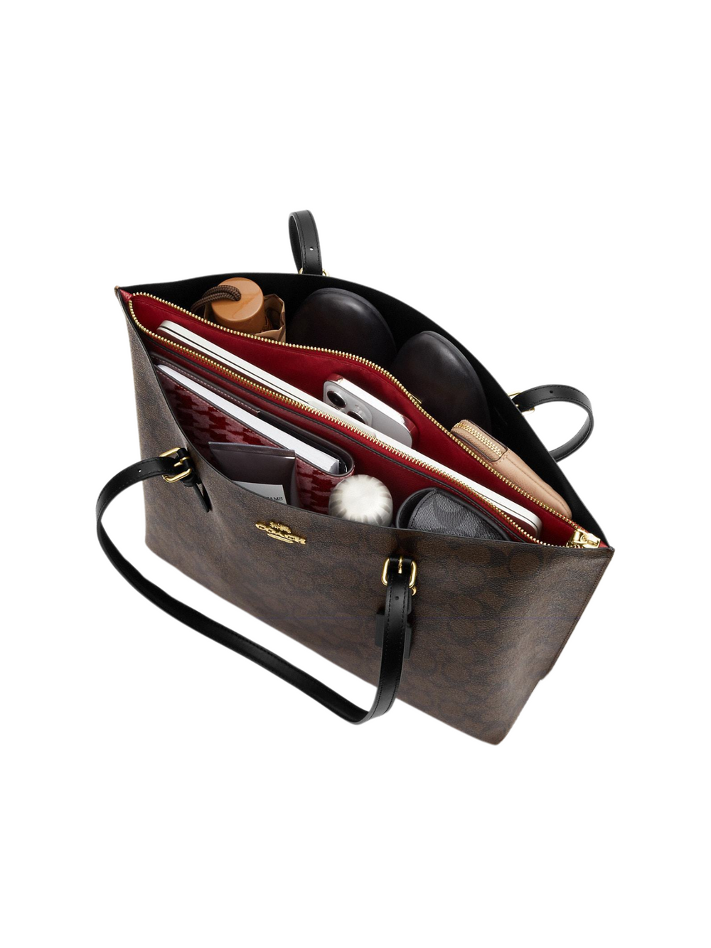 Coach Mollie Tote - Large Signature Edition