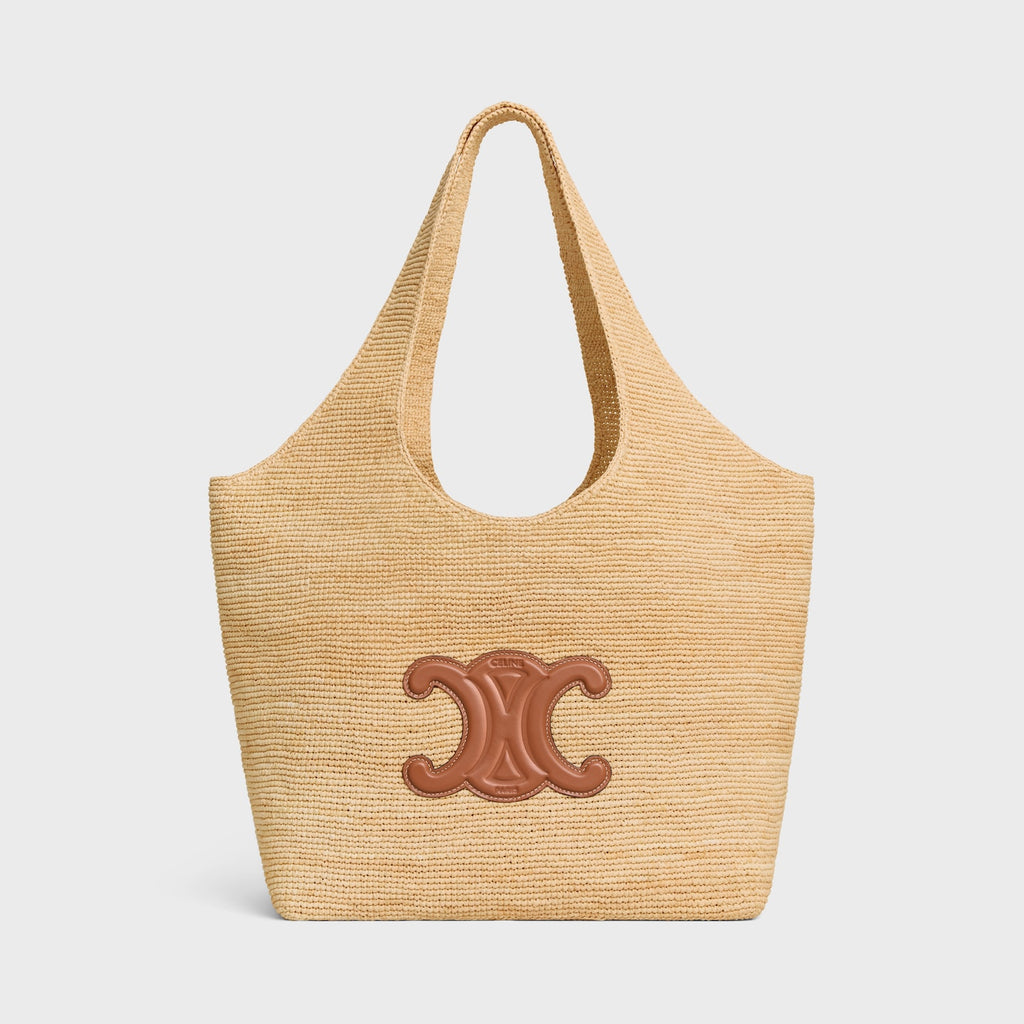 Celine Made In Tote in Raffia