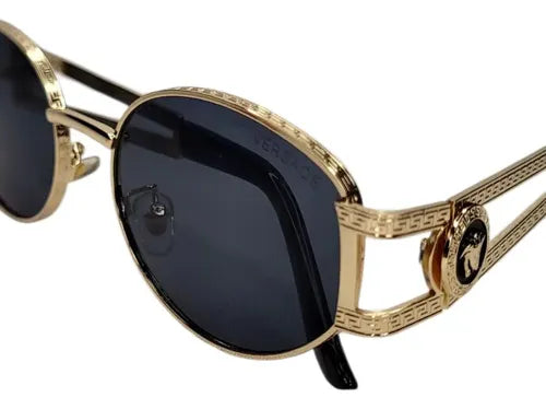 Versace Medusa Round Sunglasses