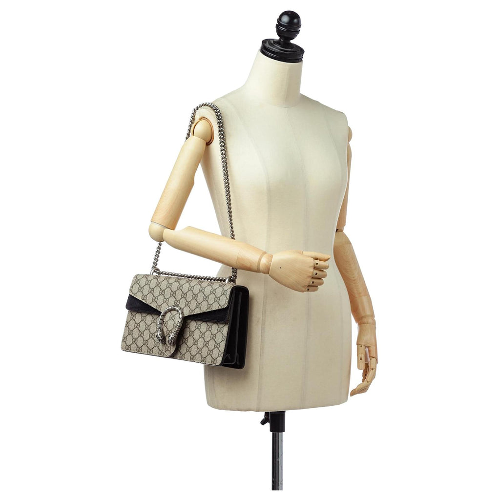 Gucci Dionysus GG Supreme Shoulder Bag – Double Face