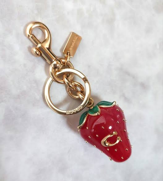 Coach Strawberry Bag Charm