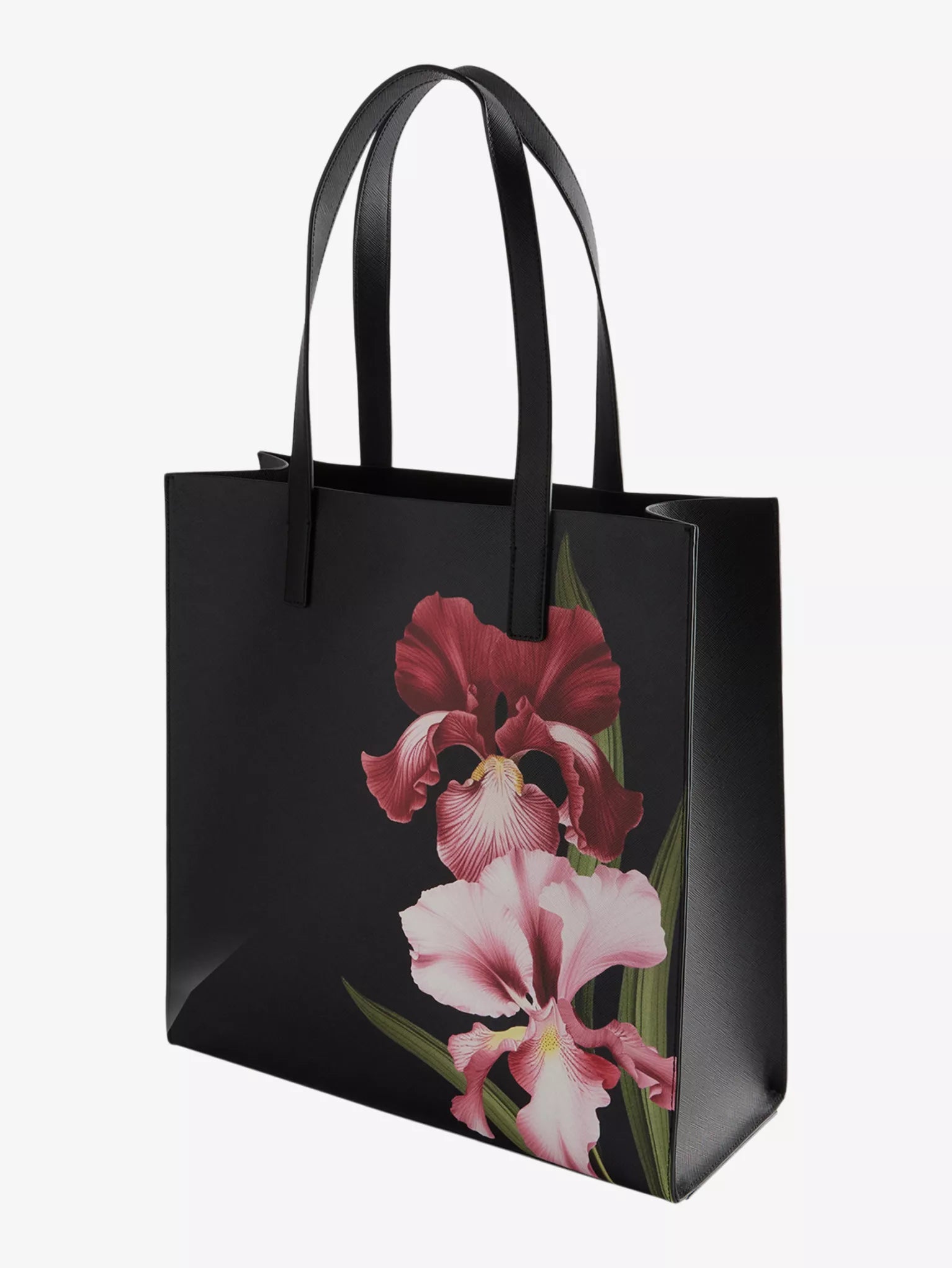 TED BAKER Botanin Icon floral-print woven tote bag