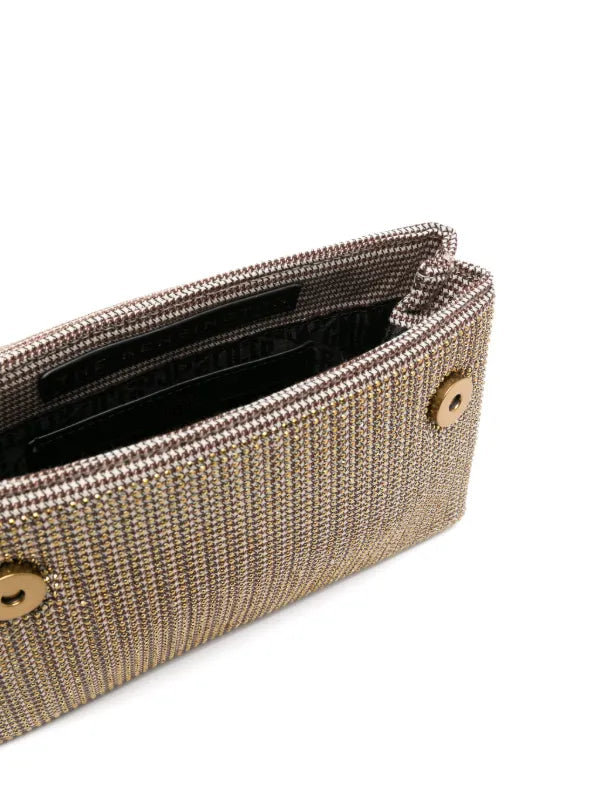 Kurt Geiger Kensington Crystal Tweed Bag