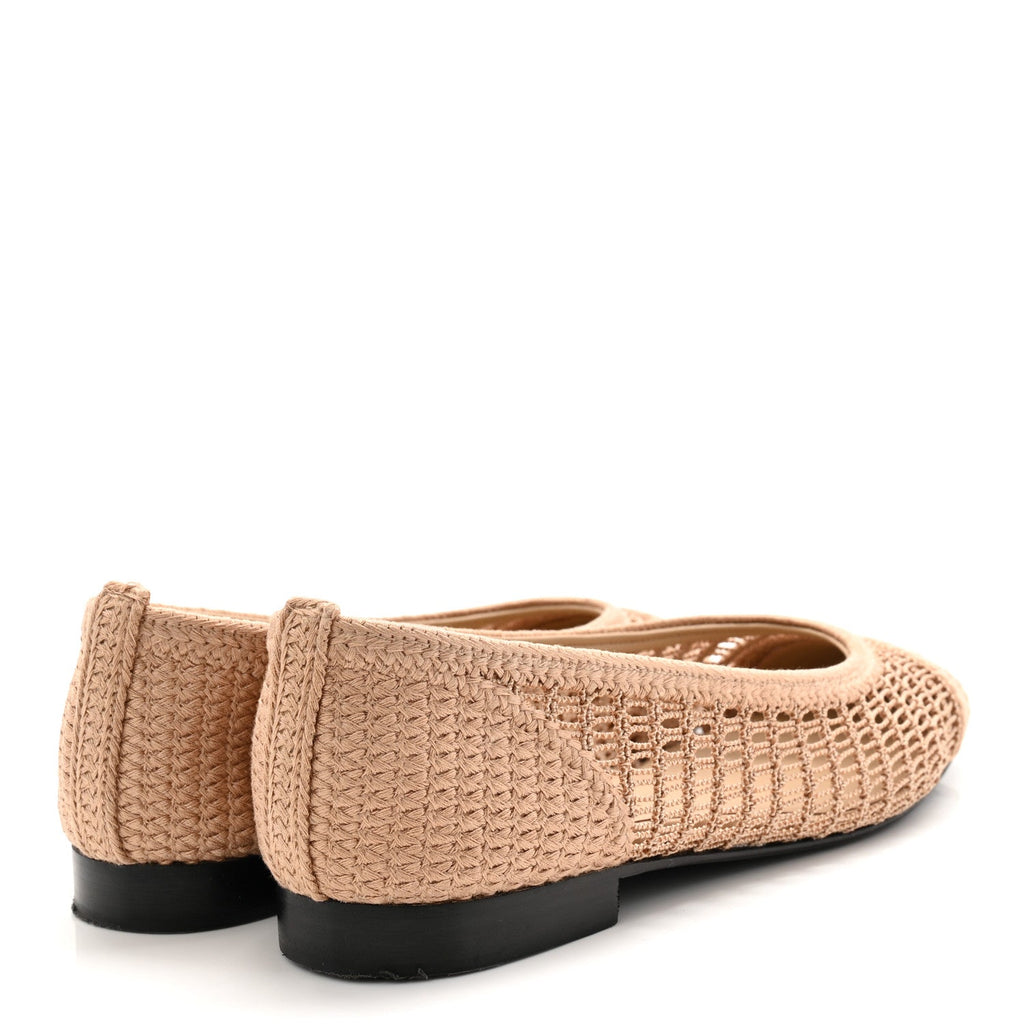 Chanel Crochet Ballet Flats