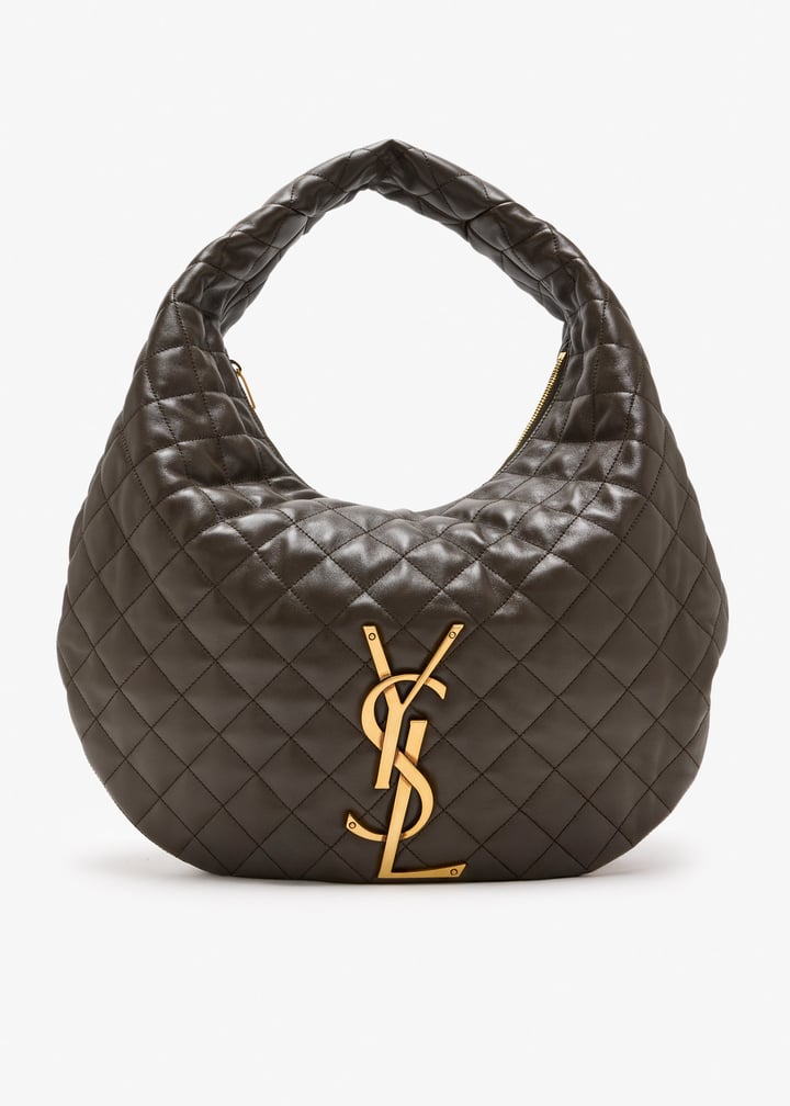 Saint Laurent Puffer Quilted Hobo Bag