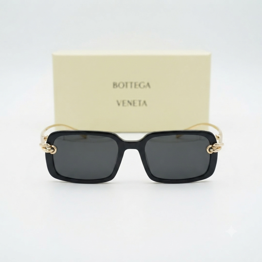 Bottega Veneta Rectangular Sunglasses