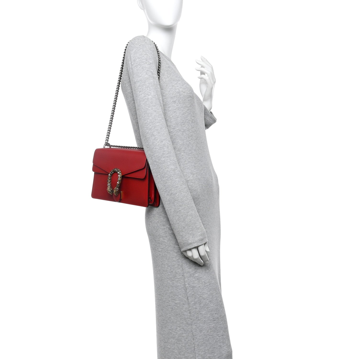 Gucci Dionysus Leather Shoulder Bag