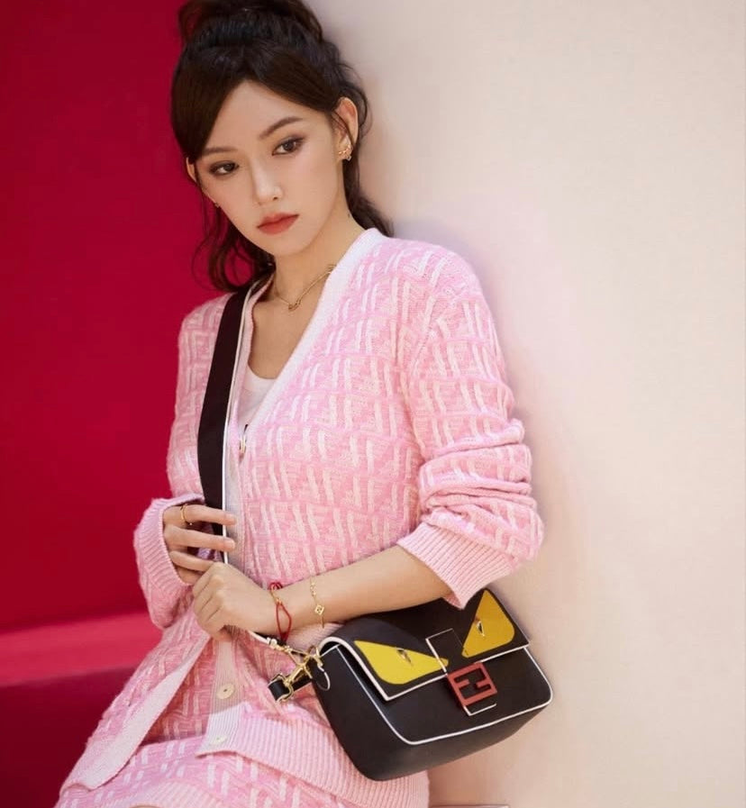 Fendi Vitello Dolce Elite Monster Eyes