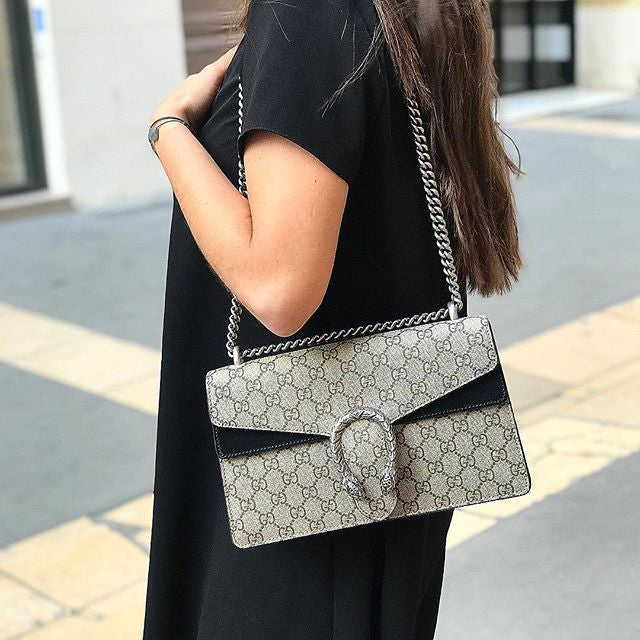 Gucci Dionysus GG Supreme Shoulder Bag – Double Face