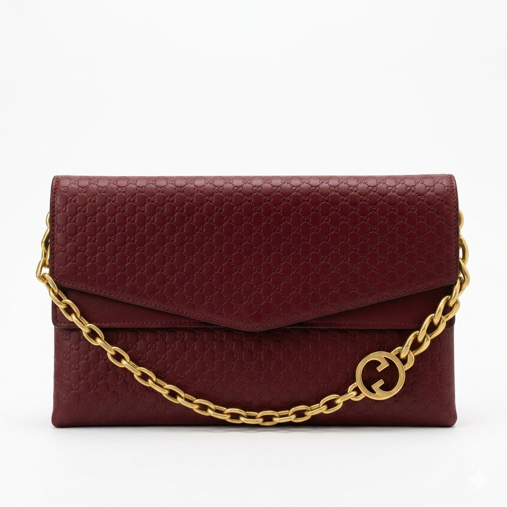 Gucci Signature Chain Shoulder Bag