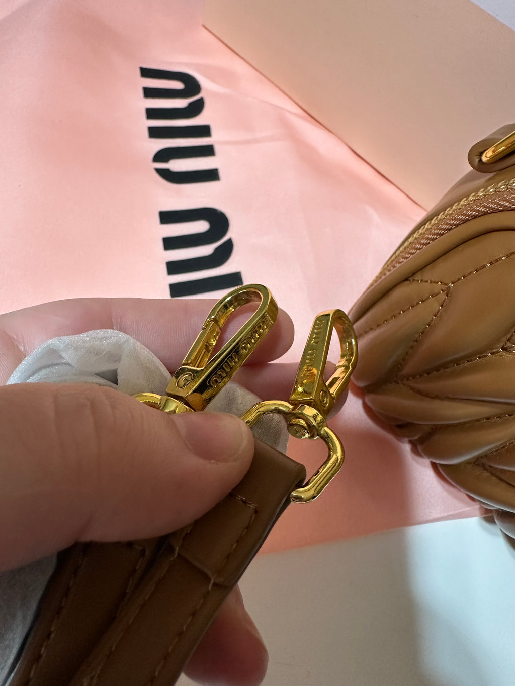Miu Miu Matelassé Bag