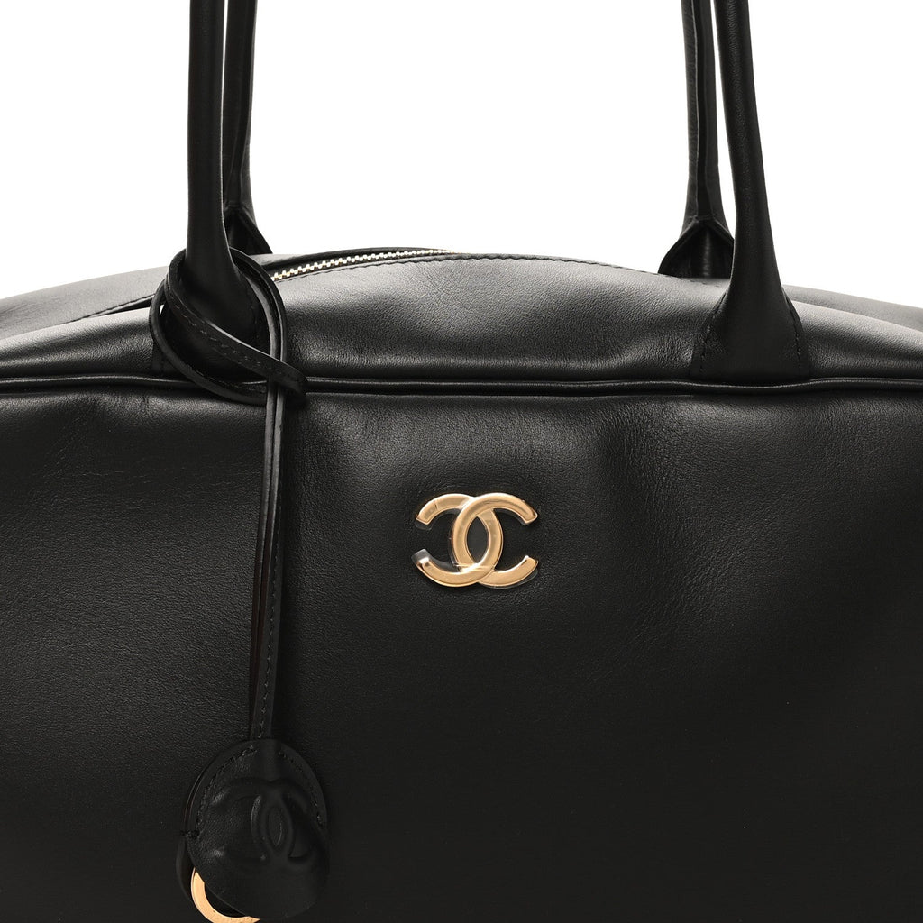 Chanel Bowling Shoulder Bag with Clochette Charm