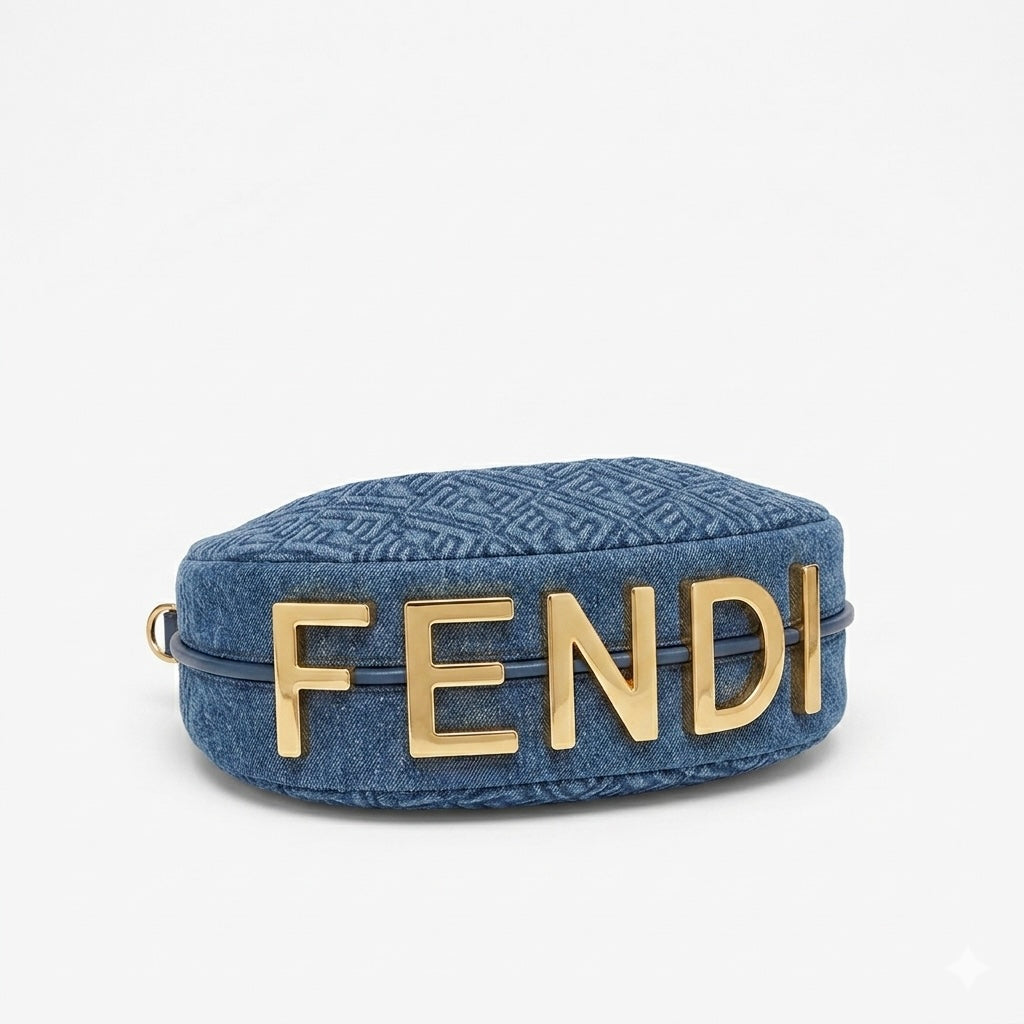 Fendi Denim Baguette