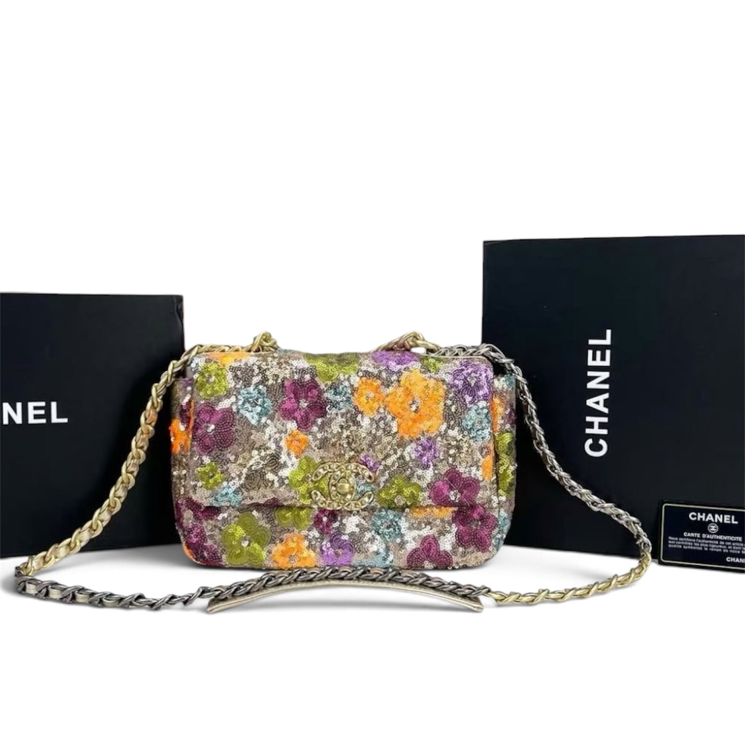 Chanel Sequin Flap Bag