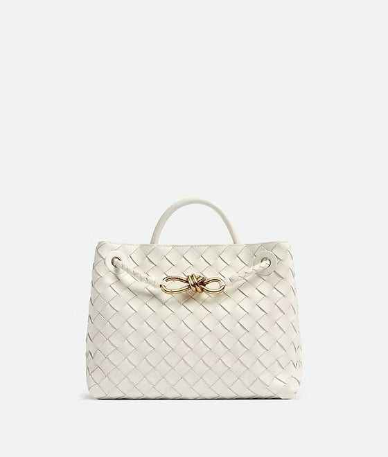Bottega Veneta Andiamo Intrecciato Leather Tote Bag