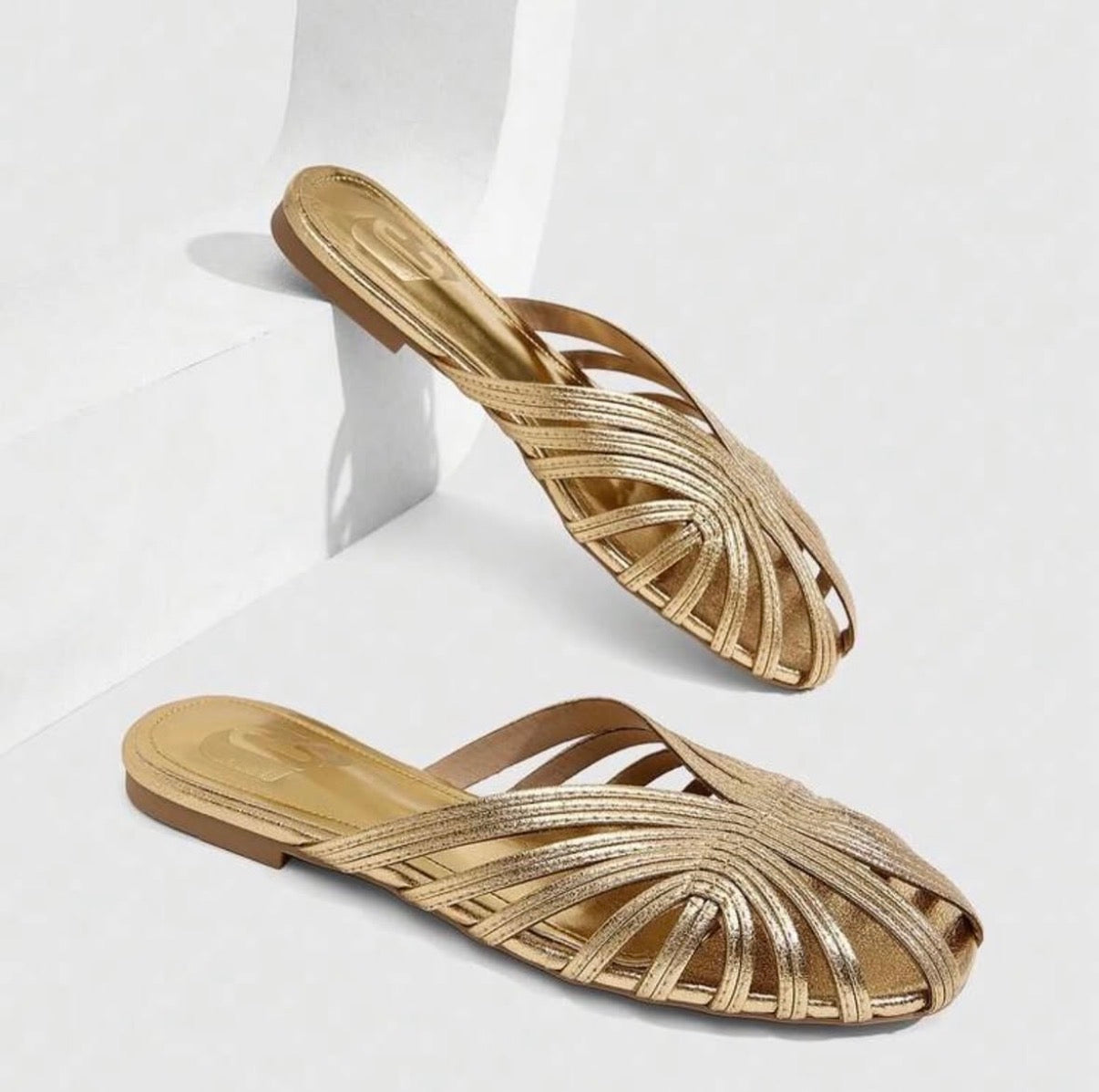 Zara Knotted Mule Slippers
