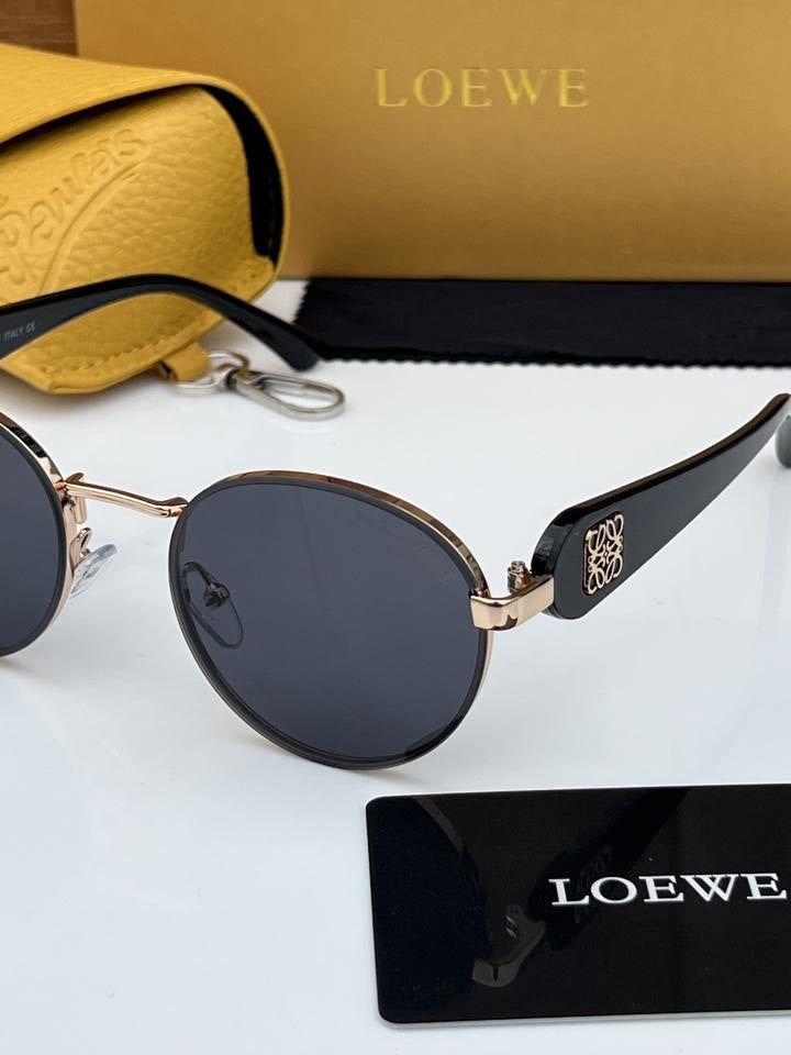 Loewe Anagram Round Gradient Sunglasses