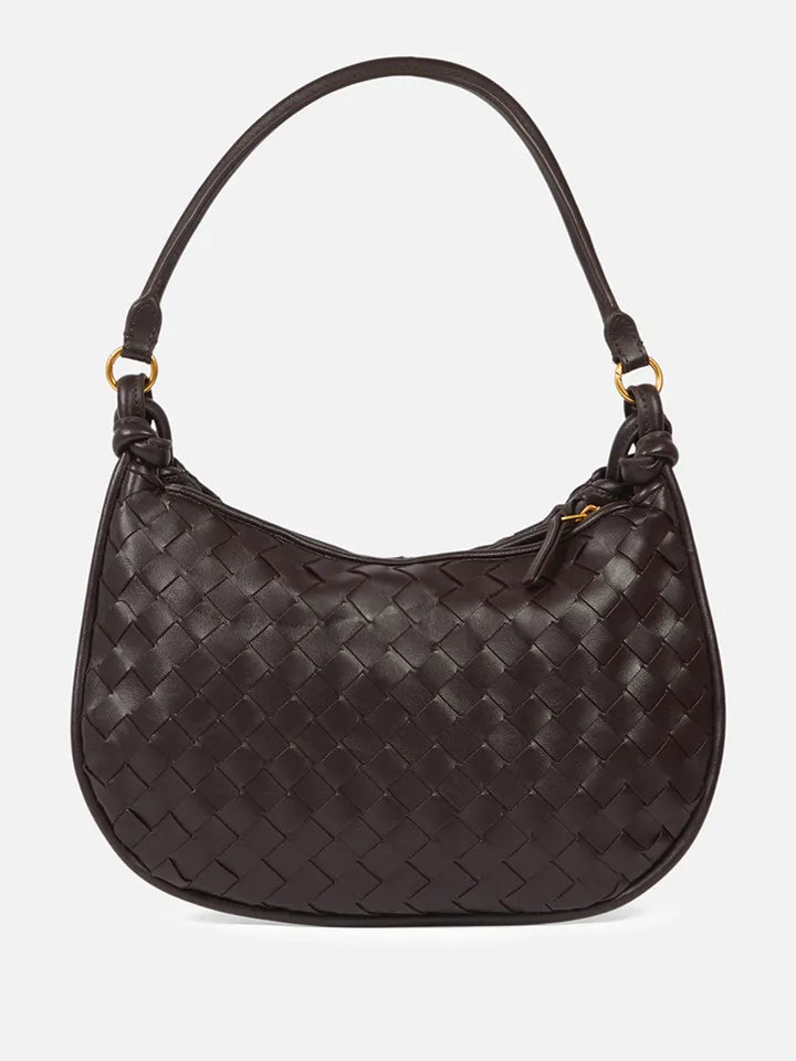 Bottega Veneta Woven Half-Moon Bag