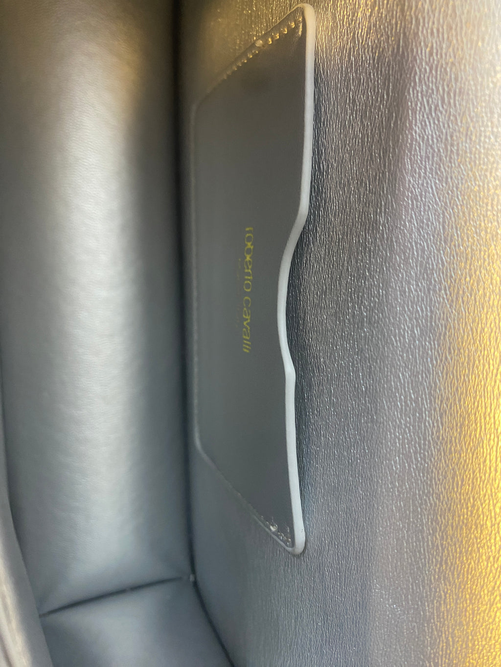 Roberto Cavalli Snake-Texture Bag