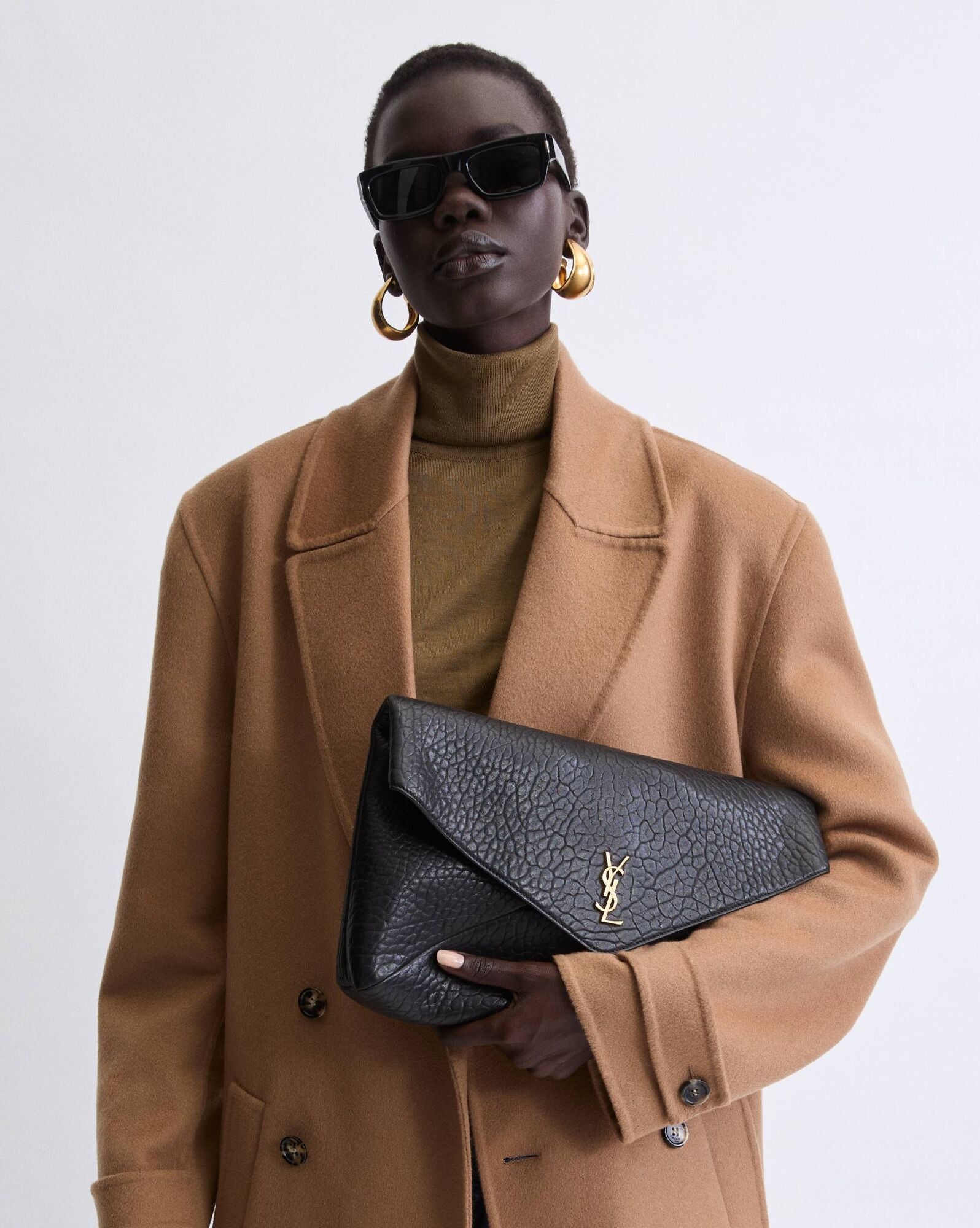 Saint Laurent Sade Puffer Shoulder Bag