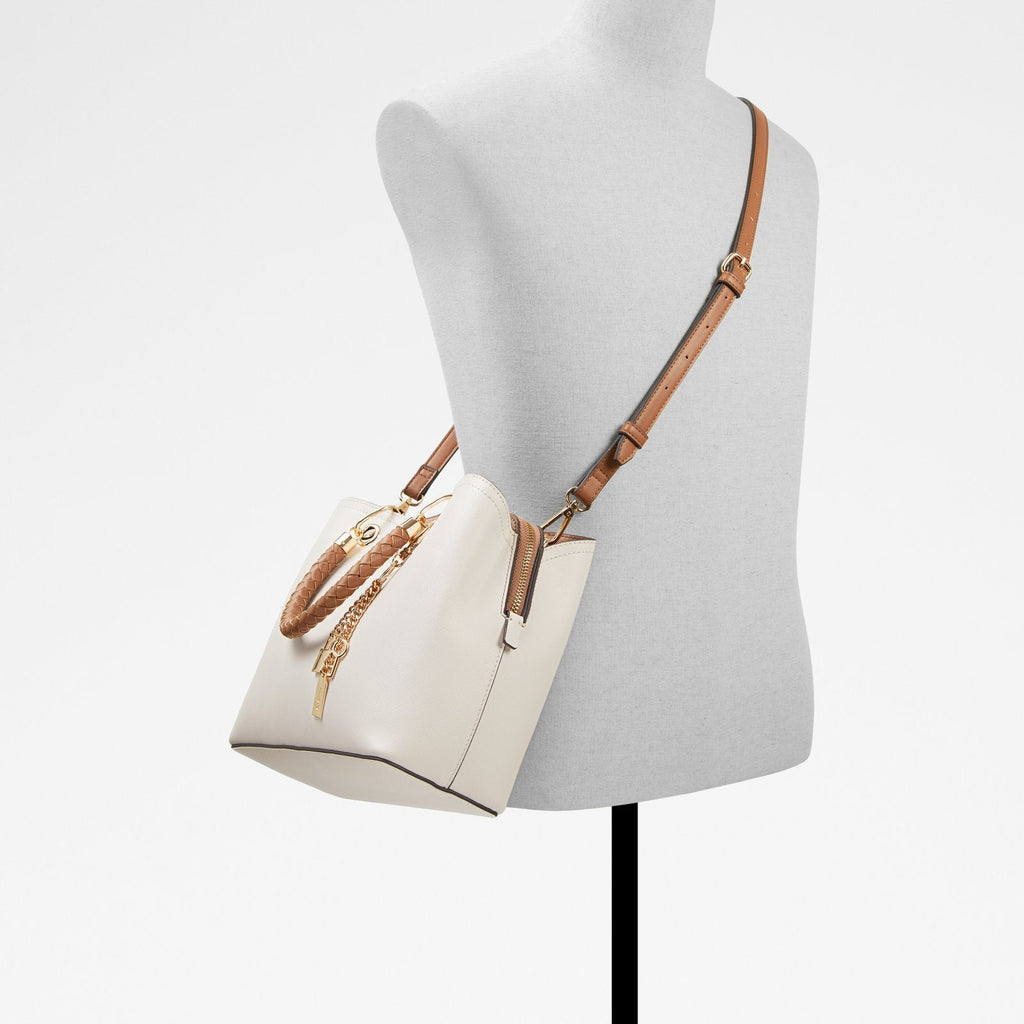 Aldo Striped Top Handle Bag