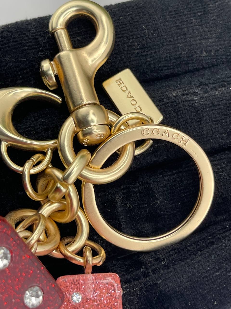 Coach Dice Cluster Bag Charm