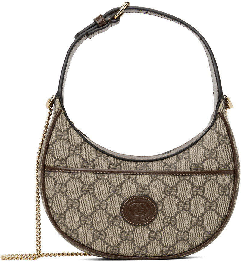 Gucci GG Half Moon Shoulder Bag