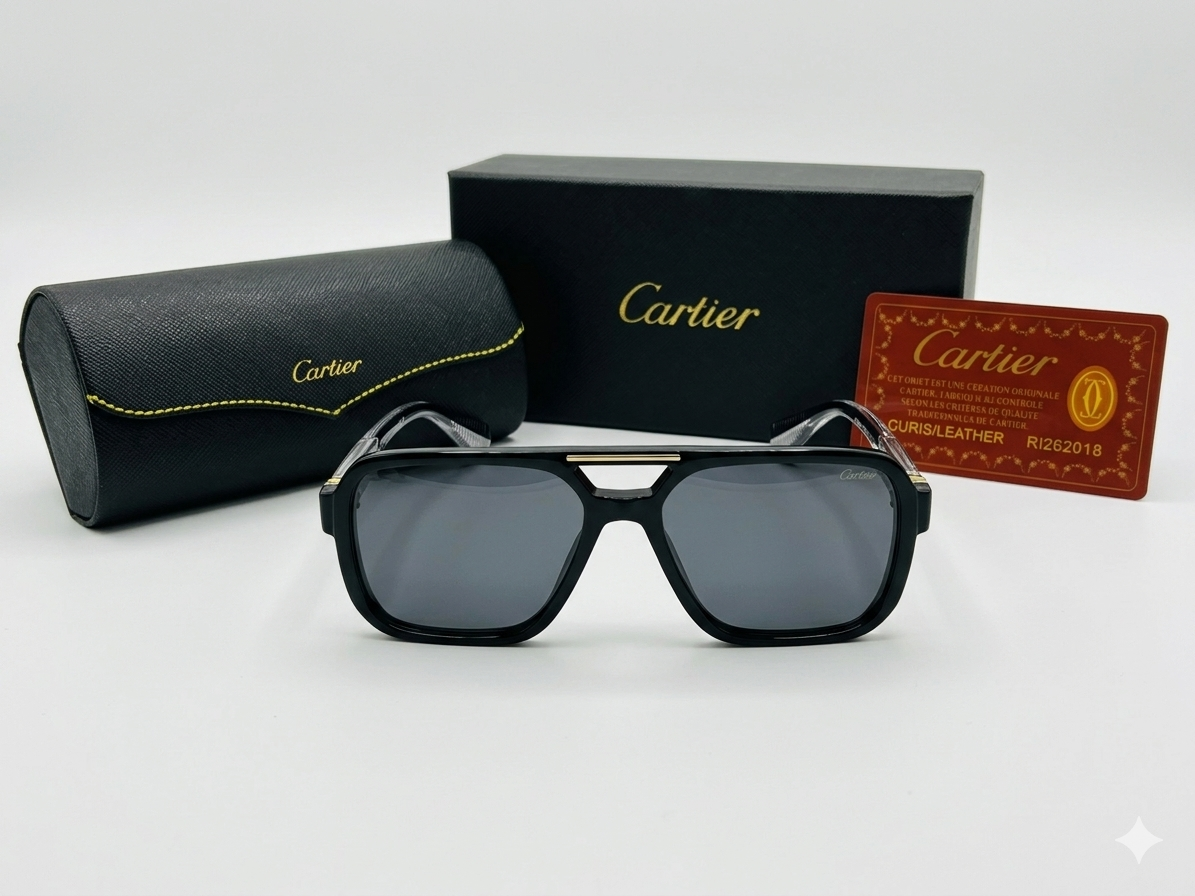 Cartier Première de Cartier Navigator Sunglasses