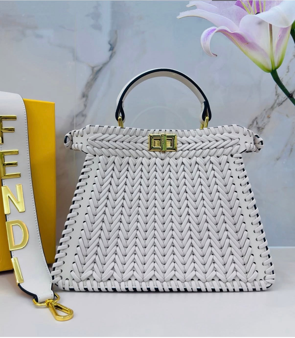 Fendi Peekaboo ISeeU Woven Edition