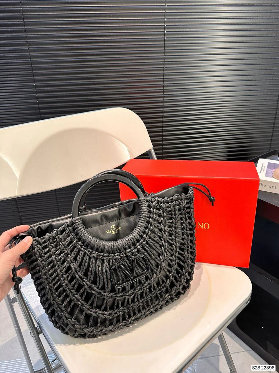 Valentino Garavani Woven Tote