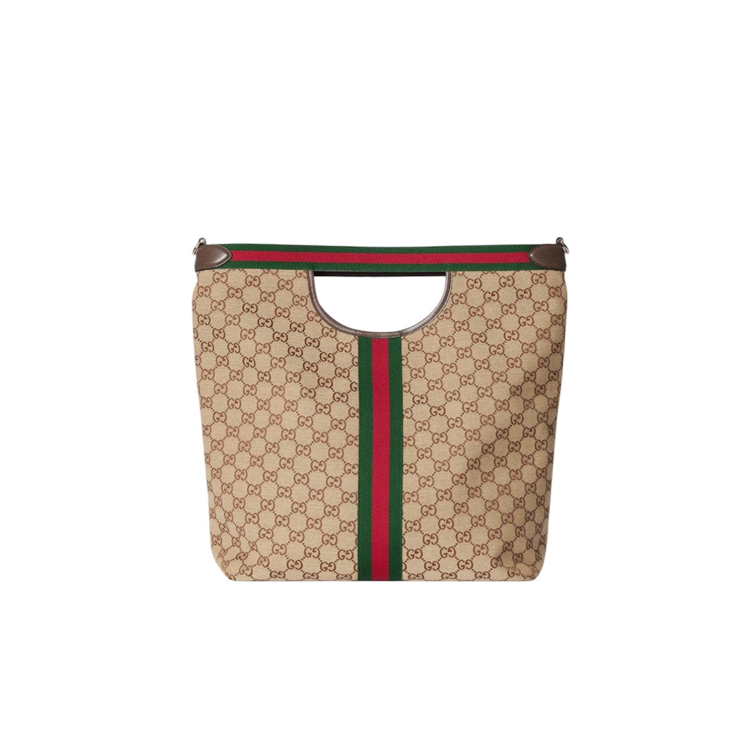 Gucci Ophidia GG Supreme Tote Bag with Pouch