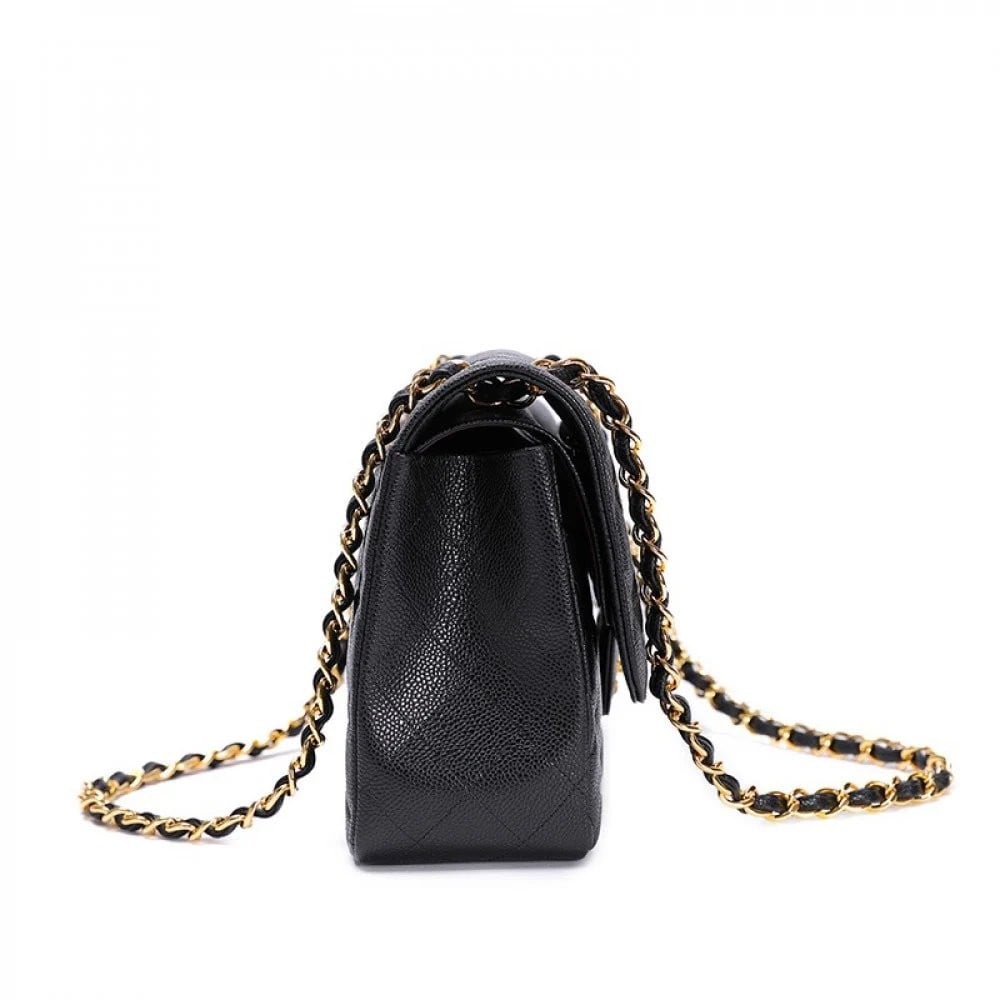 Chanel Classic Flap Bag – Medium Caviar