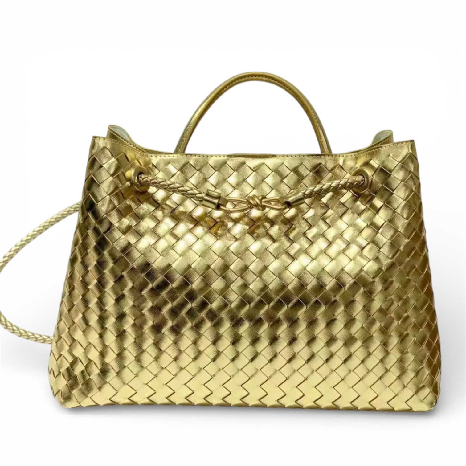 Bottega Veneta Andiamo Intrecciato Tote Bag (X Large)