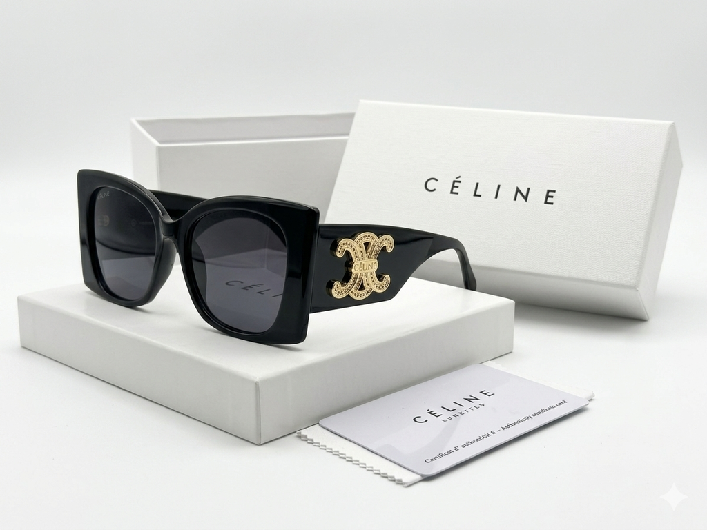 Celine Triomphe Oversized Square Sunglasses