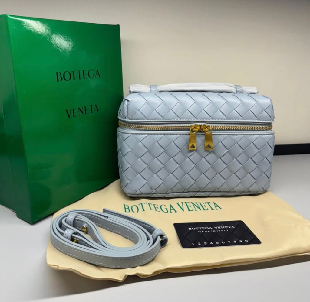 Bottega Veneta Intrecciato Vanity Bag