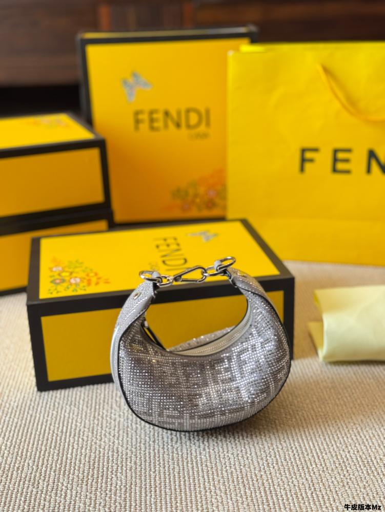 Fendi Fendigraphy Mini Bag (Crystal FF )