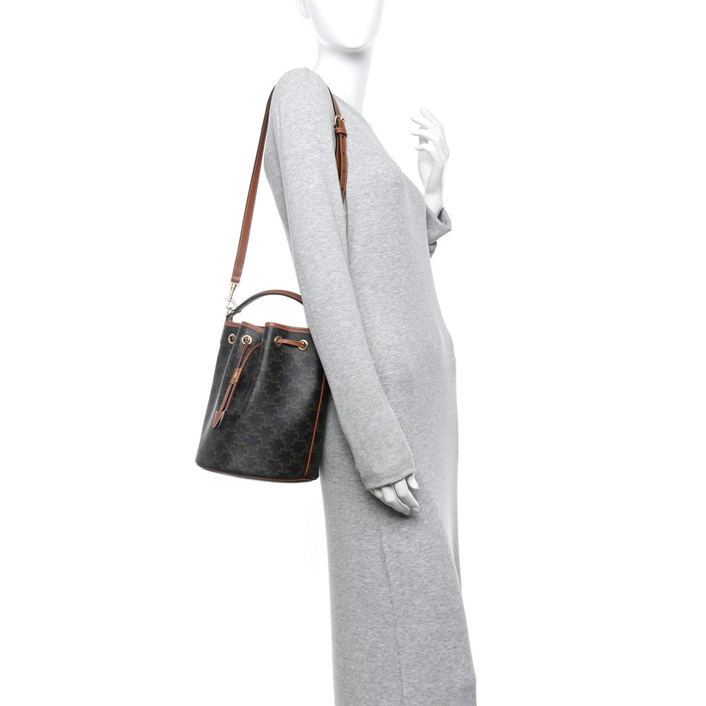 Celine Small Triomphe Bucket Bag