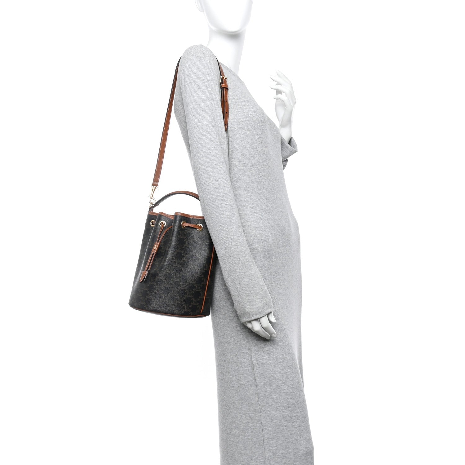 Celine Small Triomphe Bucket Bag